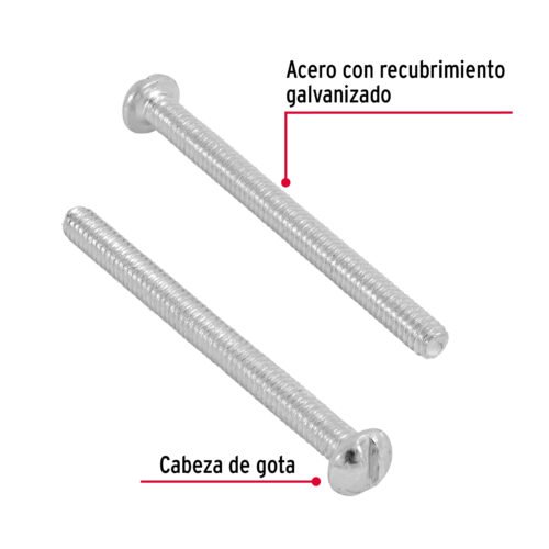 446041 44604 - Bolsa con 300 tornillos 1/8" x 1-1/2" tipo estufa, FIERO
