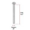 446042 44604 - Bolsa con 300 tornillos 1/8" x 1-1/2" tipo estufa, FIERO