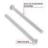 446131 44613 - Bolsa con 150 tornillos 5/32" x 2-1/2" tipo estufa, FIERO