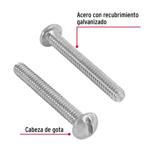 446191 44619 - Bolsa con 150 tornillos 3/16" x 1-1/2" tipo estufa, FIERO