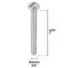 446202 44620 - Bolsa con 100 tornillos 3/16" x 2" tipo estufa, FIERO