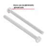 446331 44633 - Bolsa con 30 tornillos 1/4" x 4" tipo máquina, FIERO