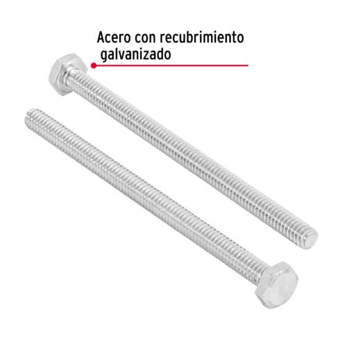 446331 44633 - Bolsa con 30 tornillos 1/4" x 4" tipo máquina, FIERO