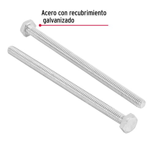 44634 - Bolsa con 25 tornillos 1/4" x 4-1/2" tipo máquina, FIERO