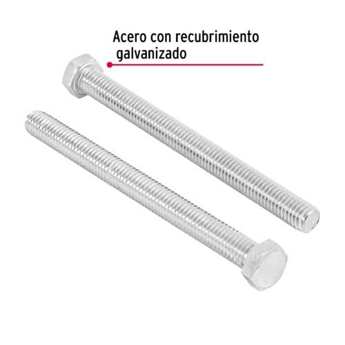 446511 44651 - Bolsa con 15 tornillos 3/8" x 4-1/2" tipo máquina, FIERO