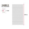 44655 - Rollo malla hexagonal cal.23, 0.90x 45m, abertura 13mm, 16kg