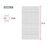 446572 44657 - Rollo malla hexagonal cal.22, 1.2x 45m, abertura 25mm, 16kg