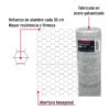 44658 - Rollo malla hexagonal cal.22, 1.5x 45m, abertura 25mm, 20kg