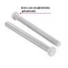 44663 - Bolsa con 10 tornillos 7/16" x 5" tipo máquina, FIERO