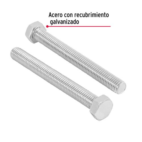 446651 44665 - Bolsa con 10 tornillos 1/2" x 4-1/2" tipo máquina, FIERO