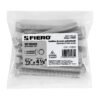 446653 44665 - Bolsa con 10 tornillos 1/2" x 4-1/2" tipo máquina, FIERO
