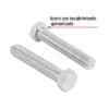 446811 44681 - Bolsa con 6 tornillos 5/8" x 3-1/2" tipo máquina, FIERO