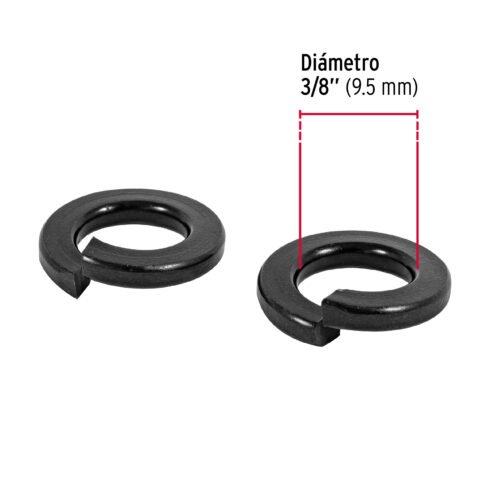 44688 - Bolsa con 150 arandelas de presión de 3/8", FIERO