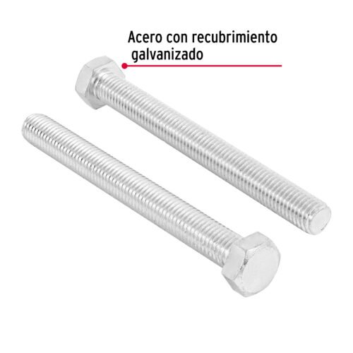 44693 - Bolsa con 4 tornillos 5/8" x 6" tipo máquina, FIERO