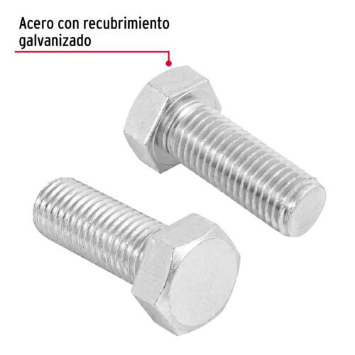 44702 - Bolsa con 6 tornillos 3/4" x 2" tipo máquina, FIERO
