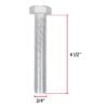44707 - Bolsa con 4 tornillos 3/4" x 4-1/2" tipo máquina, FIERO