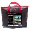 44708 - Toldo negro de 3 m de polietileno 80% sombra, ancho 3.60 m