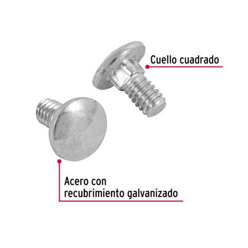 447101 44710 - Bolsa con 150 tornillos 1/4" x 1/2" tipo coche, FIERO