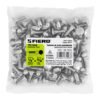 44711 - Bolsa con 100 tornillos 1/4" x 3/4" tipo coche, FIERO