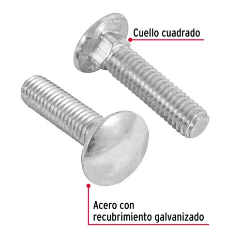 44731 - Bolsa con 70 tornillos 3/8" x 1-1/2" tipo coche, FIERO