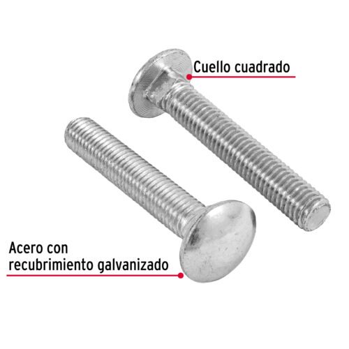 447501 44750 - Bolsa con 20 tornillos 1/2" x 3" tipo coche, FIERO