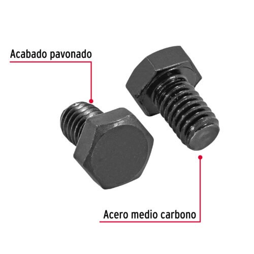 447711 44771 - Bolsa con 100 tornillos 5/16" x 1/2" acero grado 5, FIERO