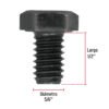 447712 44771 - Bolsa con 100 tornillos 5/16" x 1/2" acero grado 5, FIERO