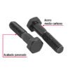 44775 - Bolsa con 50 tornillos 5/16" x 1-1/2" acero grado 5, FIERO