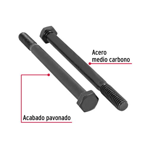 44780 - Bolsa con 50 tornillos 5/16" x 4" acero grado 5, FIERO