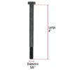 44780 - Bolsa con 50 tornillos 5/16" x 4" acero grado 5, FIERO