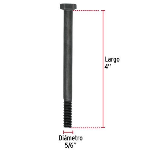 44780 - Bolsa con 50 tornillos 5/16" x 4" acero grado 5, FIERO