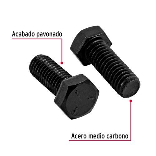 447821 44782 - Bolsa con 40 tornillos 3/8" x 1" acero grado 5, FIERO
