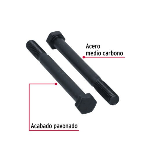 447891 44789 - Bolsa con 30 tornillos 3/8" x 4" acero grado 5, FIERO