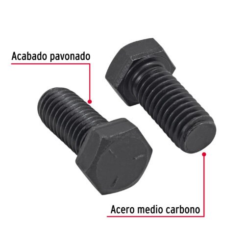 44790 - Bolsa con 60 tornillos 7/16" x 1" acero grado 5, FIERO