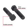 447941 44794 - Bolsa con 30 tornillos 7/16" x 2-1/2" acero grado 5, FIERO