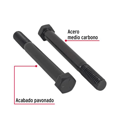 44797 - Bolsa con 20 tornillos 7/16" x 4" acero grado 5, FIERO