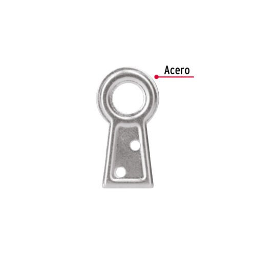 44910 - Bolsa con 100 colas de pato #1, 2.5 cm altura, 6.3 mm ojillo