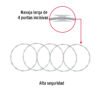 44920 - Rollo concertina alta seguridad, 45cm diámetro x 8m, FIERO