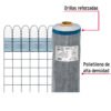 44958 - Rollo de 30 m x 0.75 m de malla mosquitera plástica gris