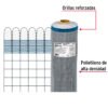 44959 - Rollo de 30 m x 0.9 m de malla mosquitera plástica gris