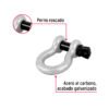 44971 - Grillete de acero forjado 1/2", FIERO