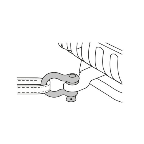 44972 - Grillete de acero forjado 5/8", FIERO