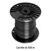 45029 - Metro de cable coaxial RG59 en carrete de 500 m, Volteck