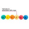 450311 45031 - Rollo de rafia de 410 m colores surtidos calibre 2.2 g/m
