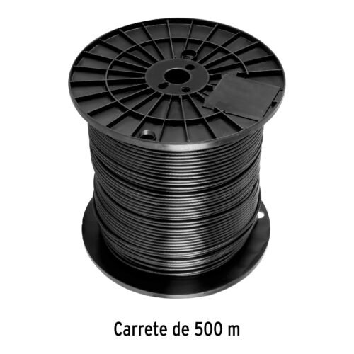 45034 - Metro de cable coaxial RG6 en carrete de 500 m, Volteck