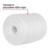 450371 45037 - Rollo de rafia de 2045 m color blanco calibre 2.2 g/m