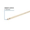 45044 - Tubo de 1" CPVC hidráulico RD 13.5, 1", 3m, 0.8kg, FOSET