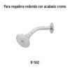 45059 - Regadera redonda metálica 3" sin brazo, Foset Aqua