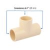 45071 - Tee sencilla de CPVC de 1", FOSET