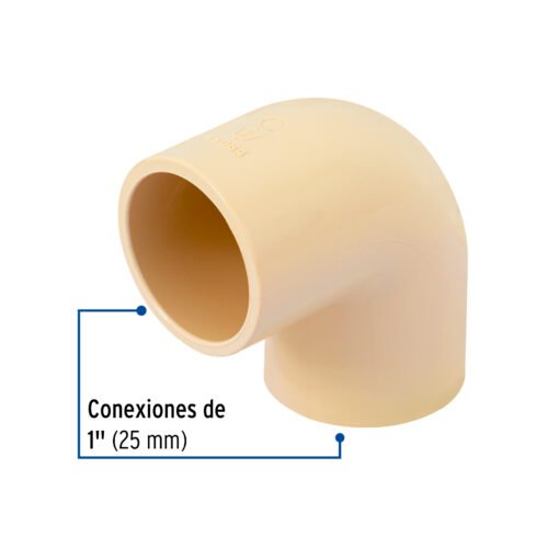 45084 - Codo 90° de CPVC de 1", FOSET